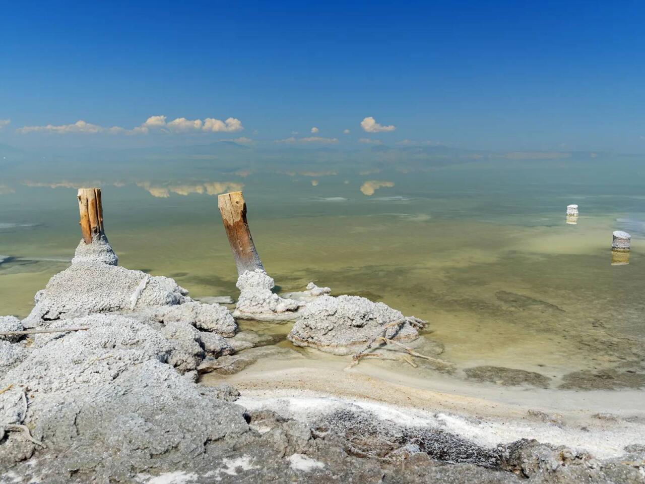 Urmiya gölü canlandı - VİDEO