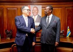 Azərbaycanın Keniyadakı səfiri bu ölkənin Baş naziri ilə görüşüb - FOTO