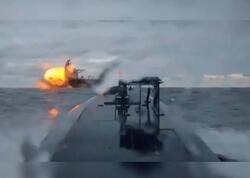 Ukrayna Xəzərdə iki gəmini vurdu