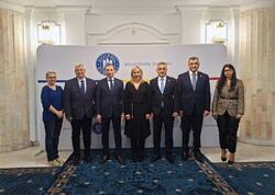 Vəkillər Kollegiyasının rəhbərliyi Rumıniyanın Ədliyyə Nazirliyində görüş keçirib - <span class="color_red">FOTO</span>