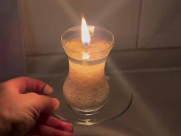 Nə şama ehtiyac var, nə lampaya - 10 gün yanır - VİDEO