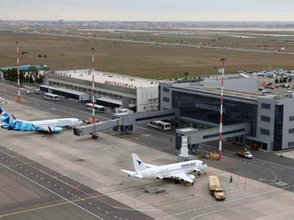 Mahaçqala hava limanı bağlandı