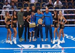 Boksçumuz ermənini məğlub edərək dünya çempionu oldu