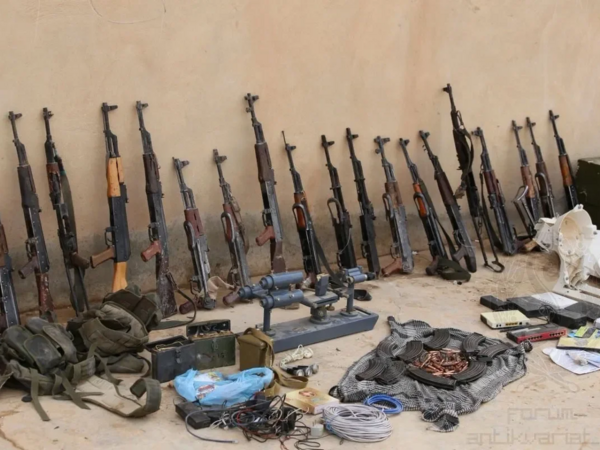 İşğaldan azad olunan bölgələrdə silah-sursat aşkarlandı