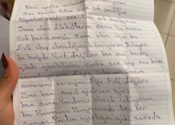 60 yaşlı kişinin gənc qıza yazdığı məktub: &quot;Ərdə deyilsənsə...&quot; - <span class="color_red">FOTO</span>
