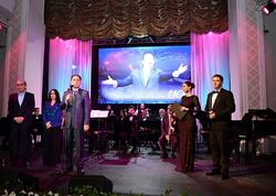 Rəşid Behbudovun 110 illik yubileyinə həsr olunmuş qala gecə keçirilib - FOTO