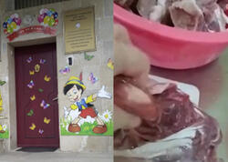 Bu bağçada uşaqlara keyfiyyətsiz ət verilir? - <span class="color_red">VİDEO - FOTO</span>