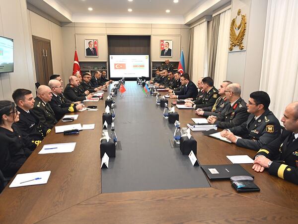 Bakıda 17-ci Azərbaycan-Türkiyə Yüksək Səviyyəli Hərbi Dialoq İclası keçirilir