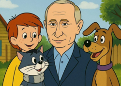 Putin cizgi filmi qəhrəmanı oldu -