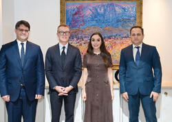 Leyla Əliyeva ÜST-nin Avropa üzrə Regional Ofisinin xüsusi nümayəndəsi ilə görüşüb - <span class="color_red">FOTO</span>