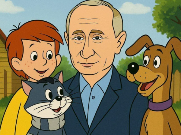 Putin cizgi filmi qəhrəmanı oldu - <span class="color_red">FOTO</span>