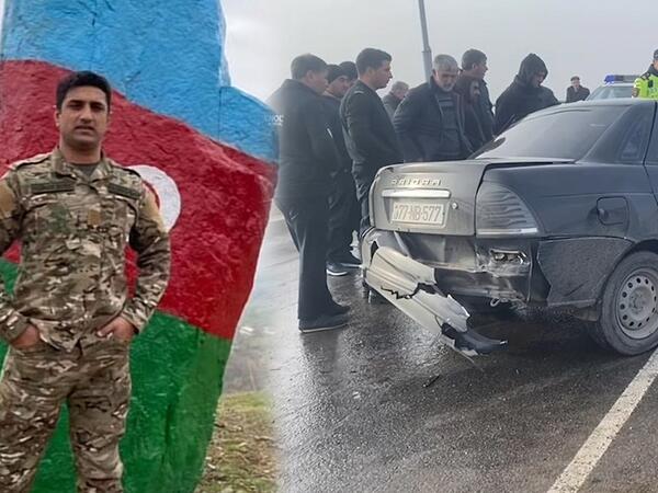Mais Bərxudarovun sürücüsü olmuş hərbçi qəzada həlak oldu - <span class="color_red">VİDEO - FOTO</span>