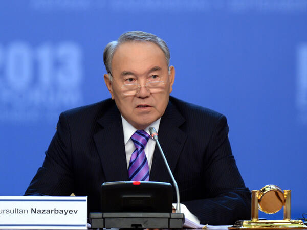 Nursultan Nazarbayev İlham Əliyevə təbrik məktubu ünvanlayıb