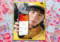 Çinli kuryer beş ilə 160 min dollar topladı