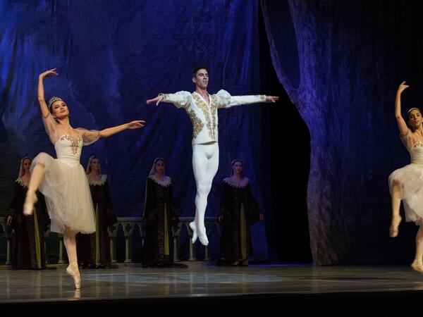 "Qu gölü" baleti "Mariinskiy" teatrının aparıcı solistləri tərəfindən ifa olundu - FOTO