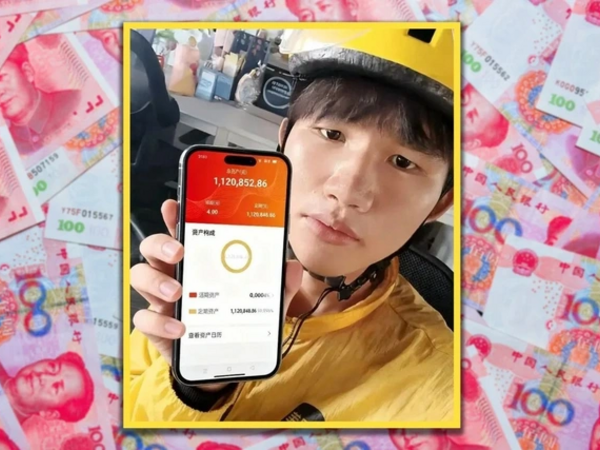 Çinli kuryer beş ilə 160 min dollar topladı