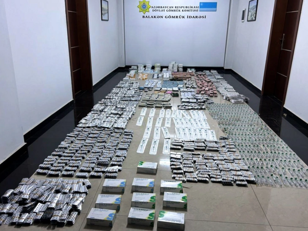 Balakən gömrüyündə böyük ifşa: 83 min ədəd dərman müsadirə olundu