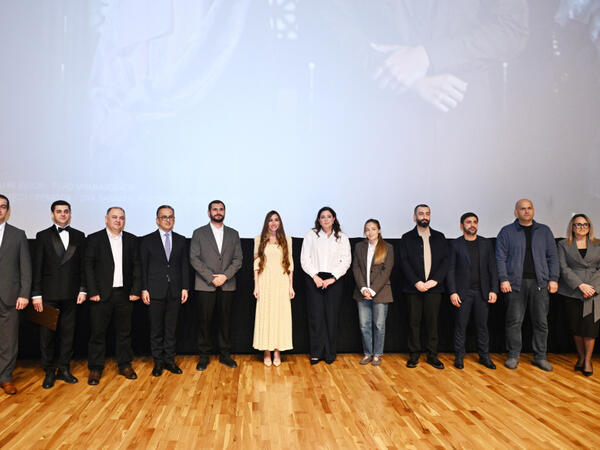 Arzu Əliyeva “Harmoniya” sənədli filminin təqdimatında iştirak edib