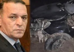 İdarə rəisinin öldüyü qəzadan görüntülər - <span class="color_red">VİDEO</span>