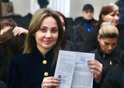 Dəniz Əsədovanın azadlıqda ilk FOTOsu