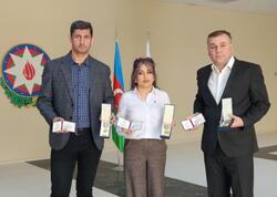 Ölkənin ilk Regional Televiziyasının üç əməkdaşı təltif edilib - <span class="color_red">FOTO</span>