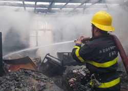 Göyçayda yanğın olub - <span class="color_red">FOTO</span>