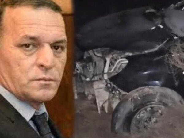 İdarə rəisinin öldüyü qəzadan görüntülər - <span class="color_red">VİDEO</span>