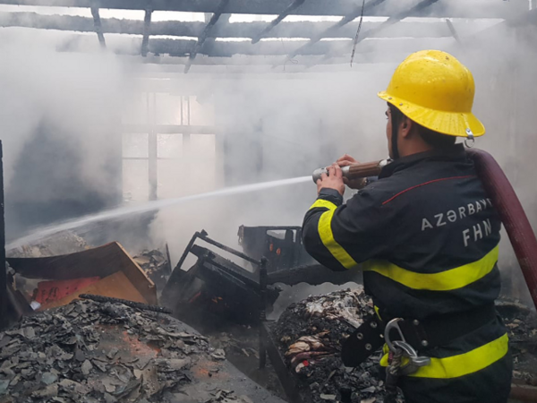 Göyçayda yanğın olub - <span class="color_red">FOTO</span>