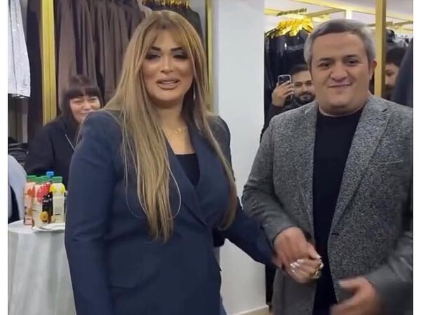 Orxan Lökbatanlı xanımına mağaza AÇDI: ilk dəfə görüntüləndilər - <span class="color_red">VİDEO</span>