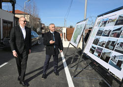 Prezident İlham Əliyev Xankəndinin Kərkicahan qəsəbəsində olub