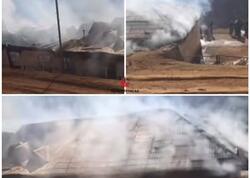 Dərs vaxtı məktəb yandı