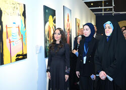 Leyla Əliyeva “Mənim dənizlərim, mənim okeanlarım” sərgisini ziyarət edib - <span class="color_red">FOTO</span>