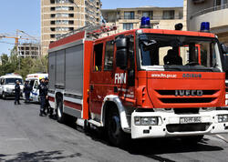 Bakıda uşaq bağçasında yanğın