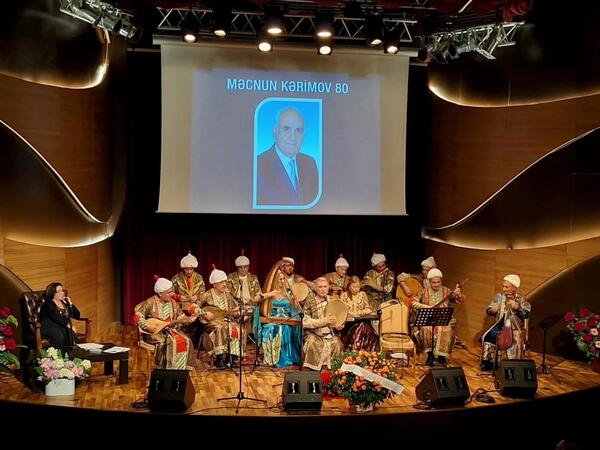 Xalq artisti Məcnun Kərimovun 80 illik yubileyinə həsr olunmuş tədbir keçirilib - FOTO