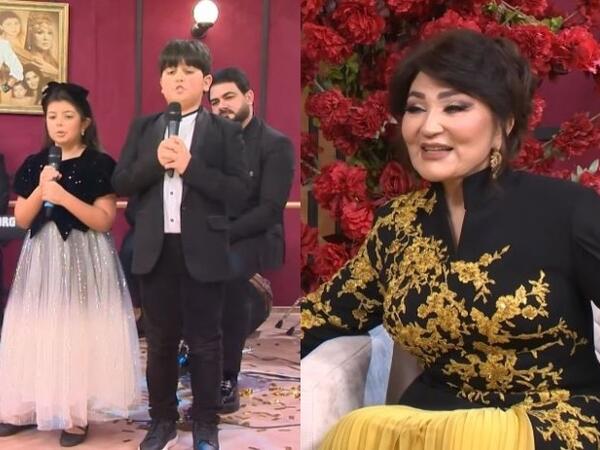 Nəvələrindən Nazpəriyə sürpriz - <span class="color_red">VİDEO</span>