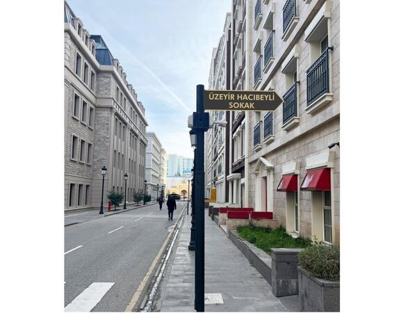 Ankarada küçələrdən birinə Üzeyir Hacıbəylinin adı verilib - <span class="color_red">FOTO</span>