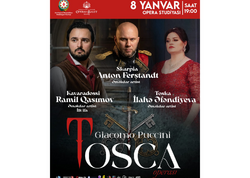 Ramil Qasımov ilk dəfə Kavaradossi rolunda çıxış edəcək