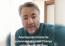 "Azərbaycan qadınları ilə evlənməyin" - Türk müəllimin sözləri qalmaqal yaratdı