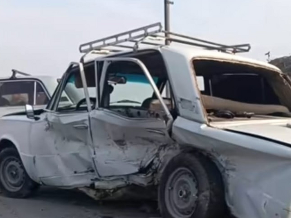 Ucarda qəza - 4 nəfər yaralandı - <span class="color_red">FOTO</span>