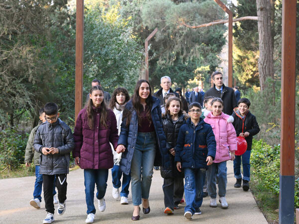 Leyla Əliyeva Mərkəzi Nəbatat bağında uşaqlar üçün təşkil olunan tədbirdə iştirak edib - <span class="color_red">FOTO</span>