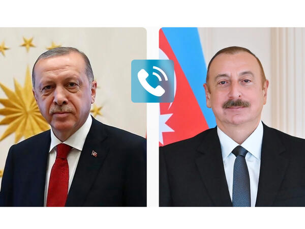 Rəcəb Tayyib Ərdoğan Prezident İlham Əliyevə zəng edib