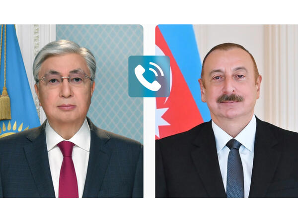 Kasım-Jomart Tokayev Prezident İlham Əliyevə zəng edib
