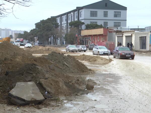 "Ulduz" stansiyasının yaxınlığında yol təmiri nə vaxt bitəcək? - <span class="color_red">AÇIQLAMA</span>