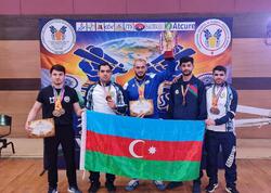 Güləşçilərimiz Dünya Kubokunda üçüncü oldular - FOTO