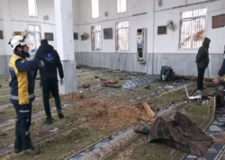 Suriyada məsciddə partlayış - ölənlər və yaralananlar var