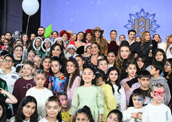 Leyla, Arzu və Alena Əliyeva bayram şənliyində iştirak ediblər - <span class="color_red">FOTO</span>