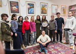 Leyla Əliyeva “ANİMAFİLM Studio”nun qonağı olub - <span class="color_red">FOTO</span>