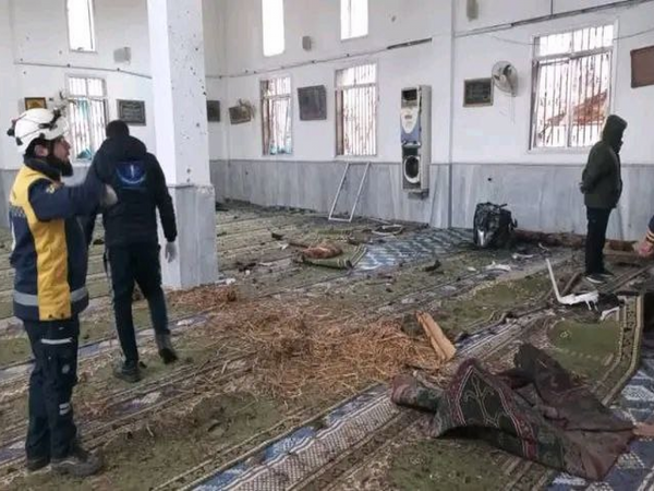 Suriyada məsciddə partlayış - ölənlər və yaralananlar var