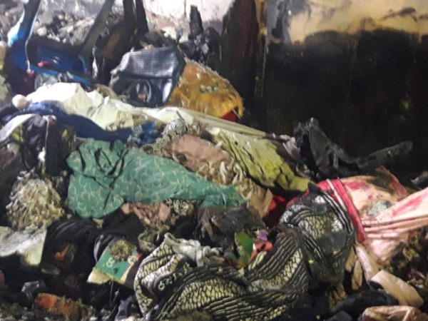 Xəstə qadın və anasını yanğından qonşular xilas etdi - <span class="color_red">FOTO</span>