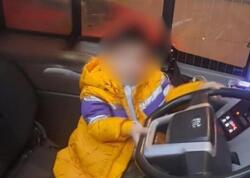 Avtobus sürücüsü uşaq oğurluğunun qarşısını necə aldı? - <span class="color_red">FOTO</span>